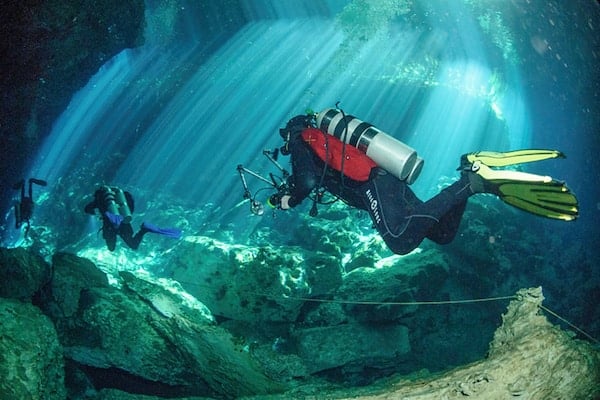 Cenote Holbox is around 22 Kilometer west of Puerto Morelos.