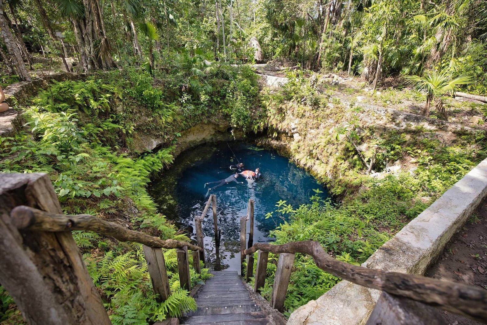 Cenote Maravilla, Cenoten Tauchplätze, Die Casa Cenote