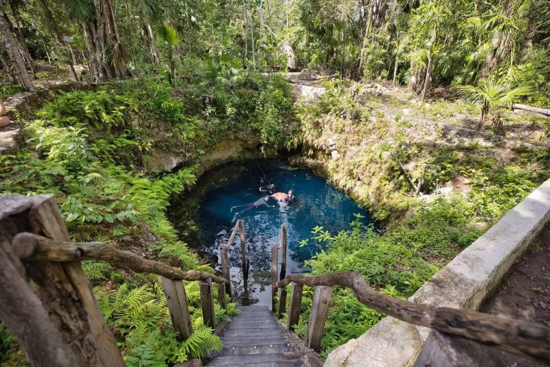 DeepDiveMexico, Cenote Maravilla, Cenoten Tauchplätze, Die Casa Cenote