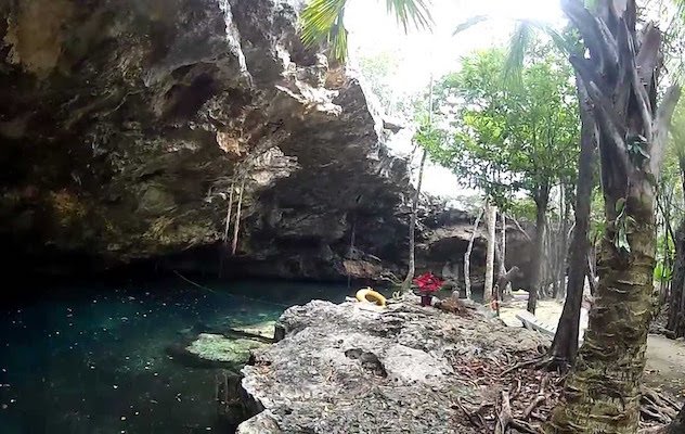 Cenote Chac Mool is around 23km south of Playa del Carmen