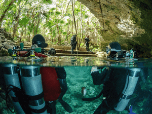 Cenote Diving in Mexico