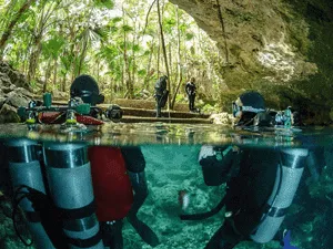 Cenote Diving in Mexico