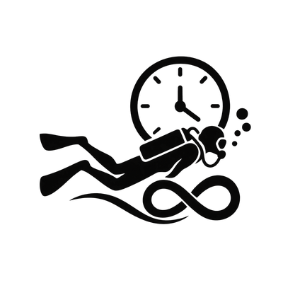 Keine Tauchzeitbegrenzung Icon